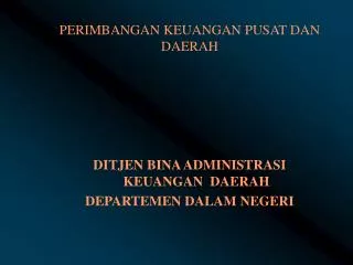 PPT - Keuangan Negara Dan Daerah PowerPoint Presentation, Free Download ...