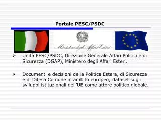 portale pesc psdc