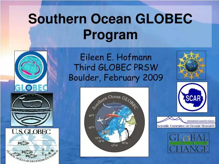 southern ocean globec program
