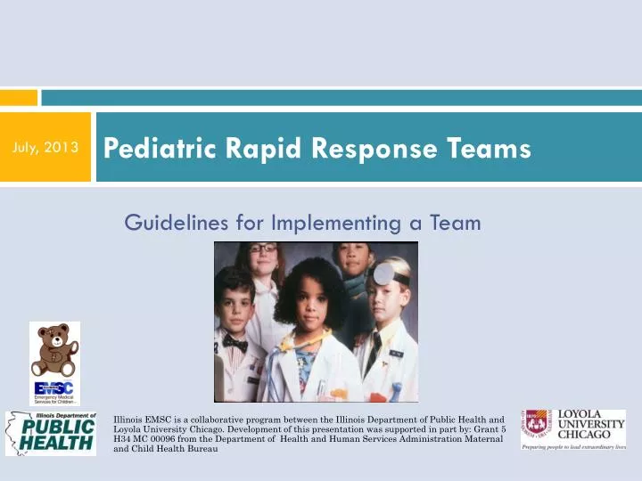pediatric rapid response teams