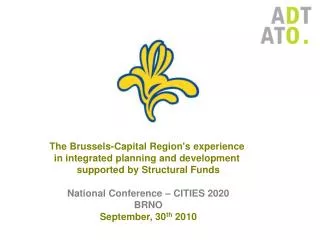 The Brussels-Capital Region's experience in integrated planning and development