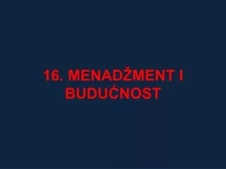 16 menad ment i budu nost