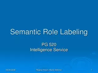 pg 520 intelligence service