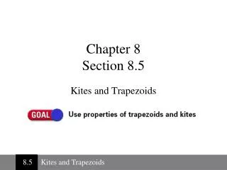 Chapter 8 Section 8.5