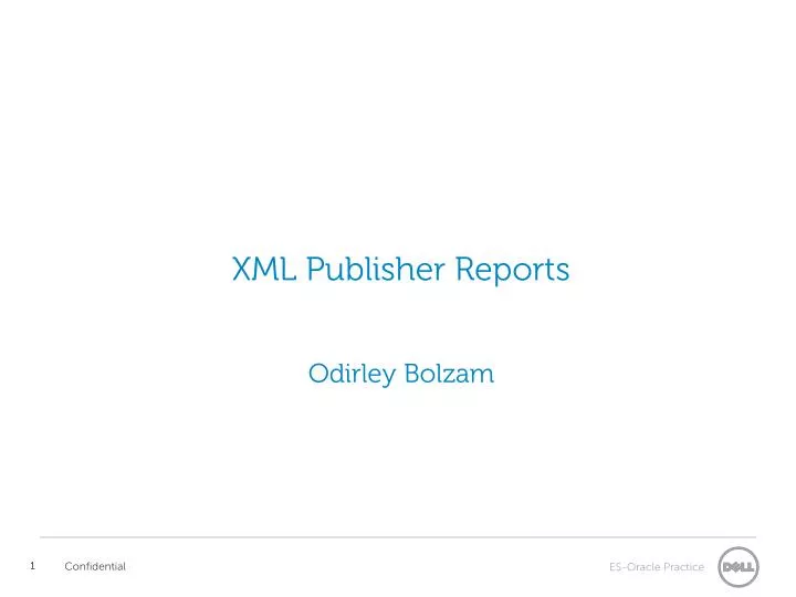 xml publisher reports odirley bolzam