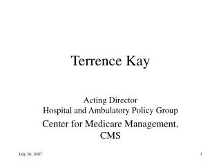 Terrence Kay
