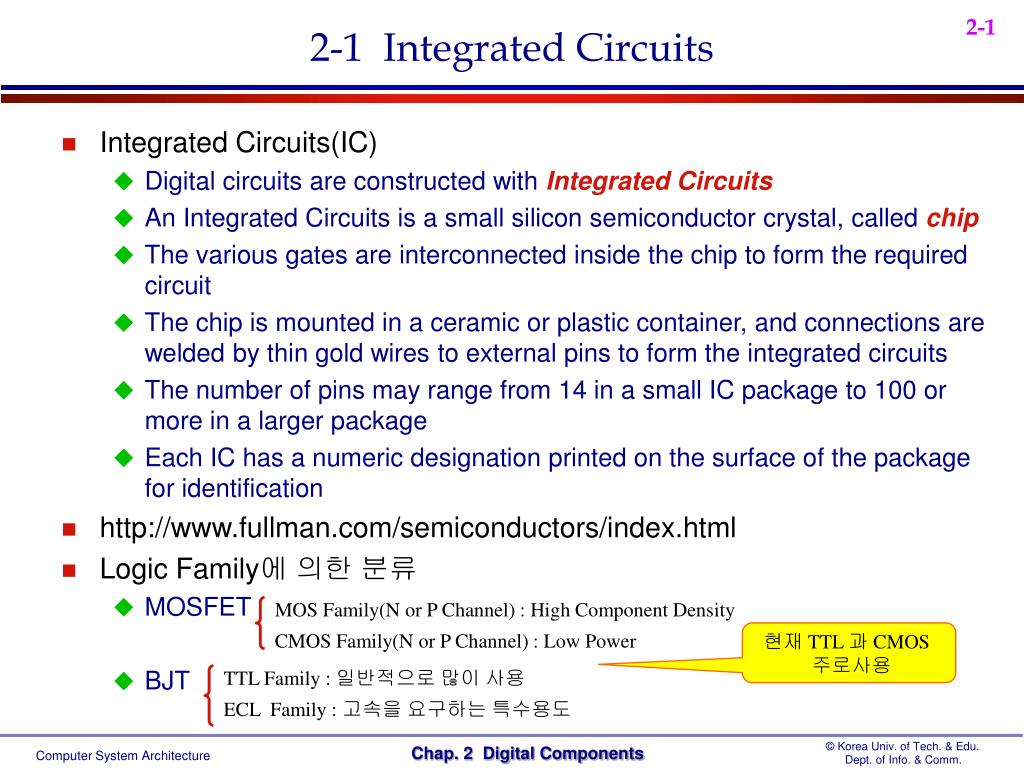 PPT - 2-1 Integrated Circuits PowerPoint Presentation, free download ...