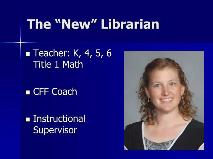 the new librarian