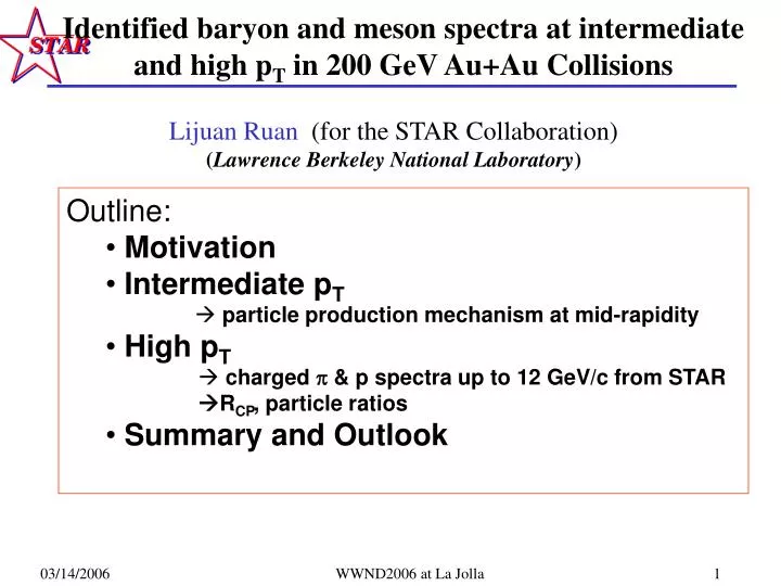 identified baryon and meson spectra at intermediate and high p t in 200 gev au au collisions