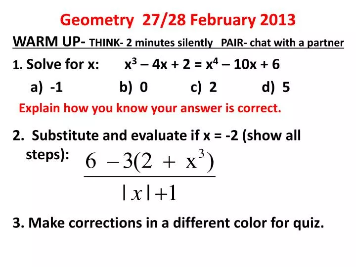 geometry 27 28 february 2013
