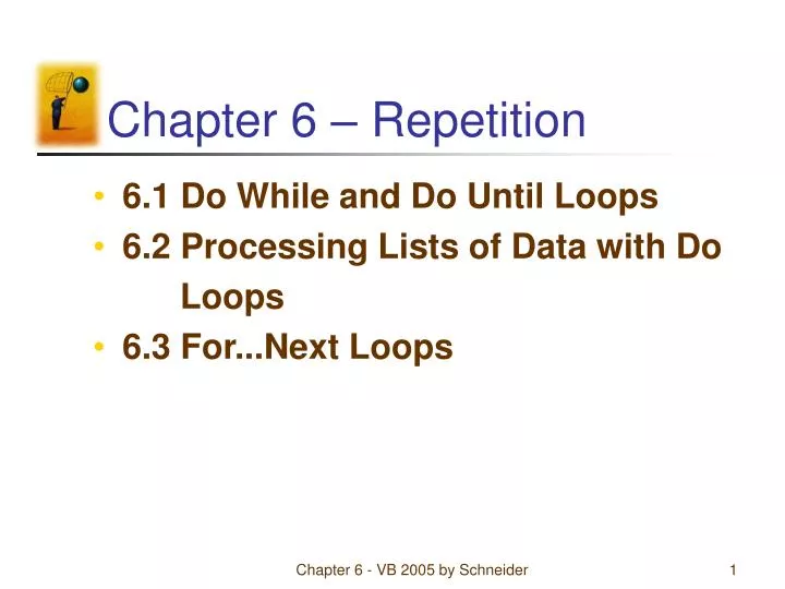 chapter 6 repetition