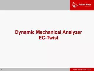 Dynamic Mechanical Analyzer EC-Twist