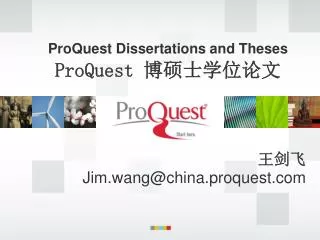 proquest dissertations and theses proquest