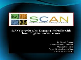 SCAN Survey Results: Engaging the Public with Insect Digitization Workflows