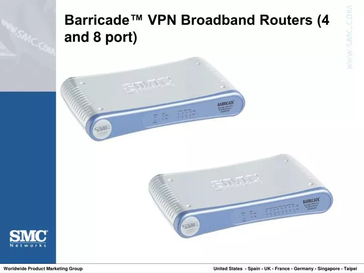 barricade vpn broadband routers 4 and 8 port