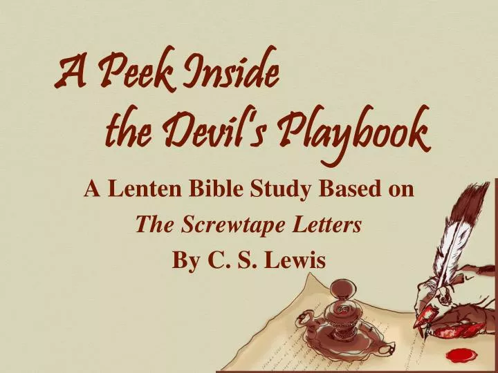 a peek inside the devil s playbook