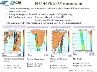 PPEP /PPVR for RFI contamination