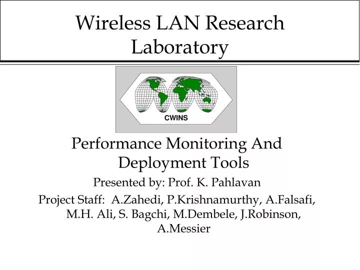 wireless lan research laboratory