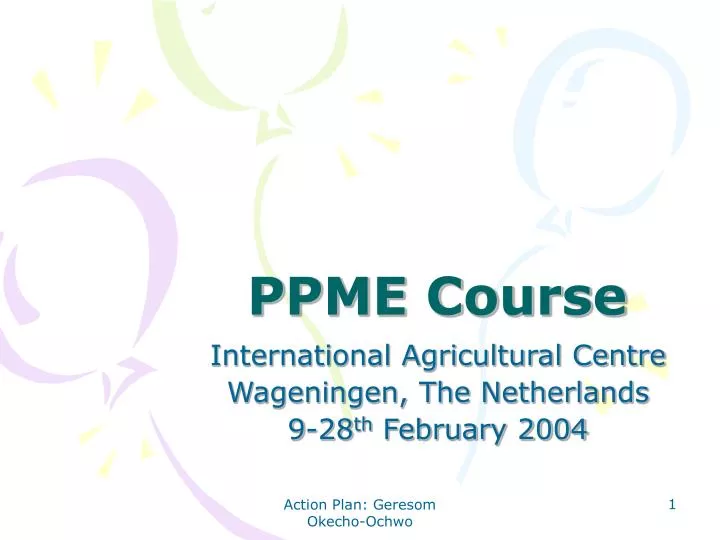 ppme course
