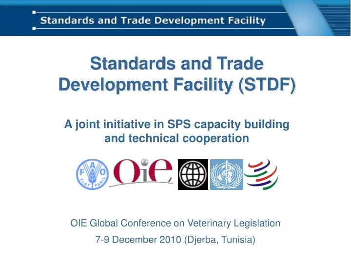standards and trade development facility stdf
