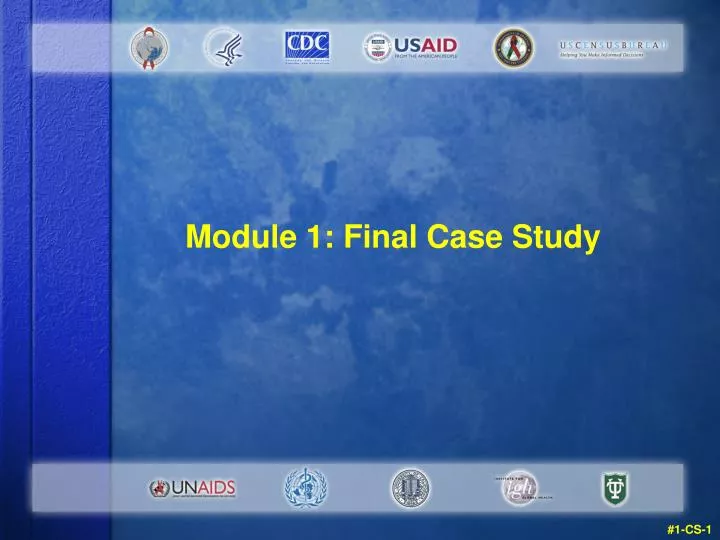 module 1 final case study