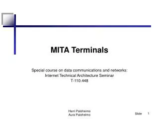 MITA Terminals