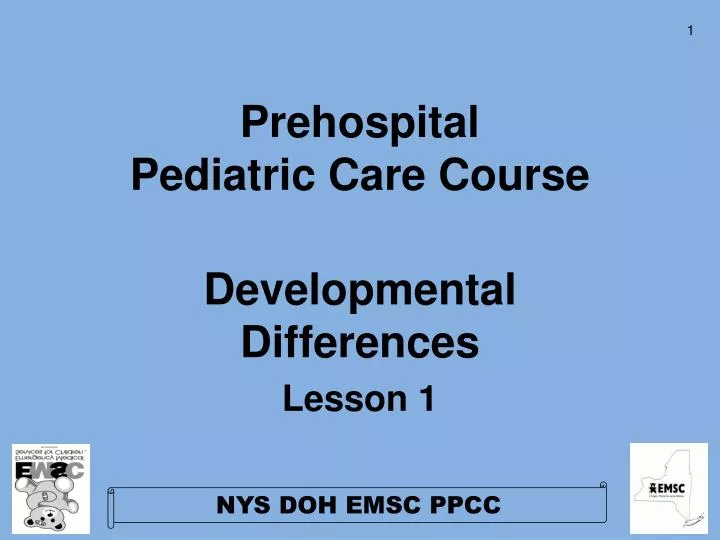 prehospital pediatric care course