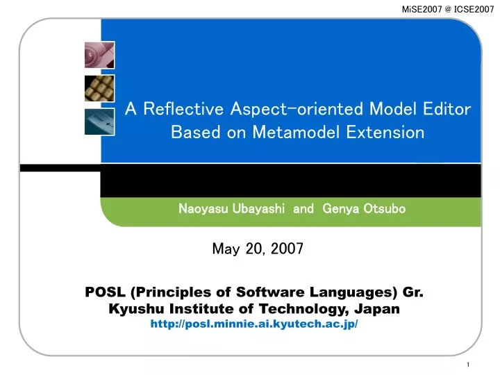 a reflective aspect oriented model editor based on metamodel extension