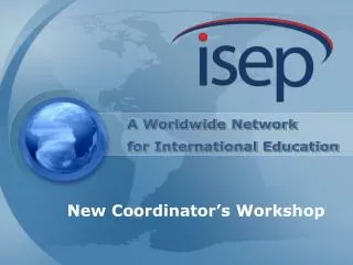 A Worldwide Network for International Education