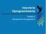 Inżynieria Oprogramowania - slide 1
