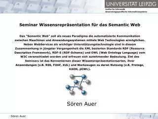 s ren auer