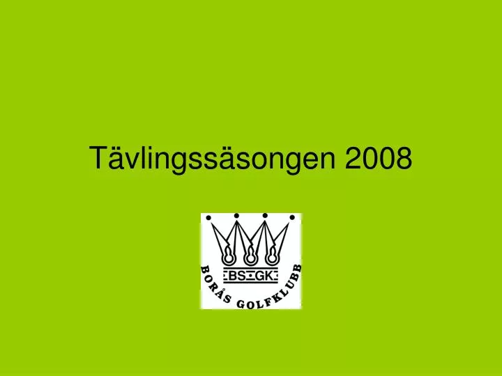 t vlingss songen 2008