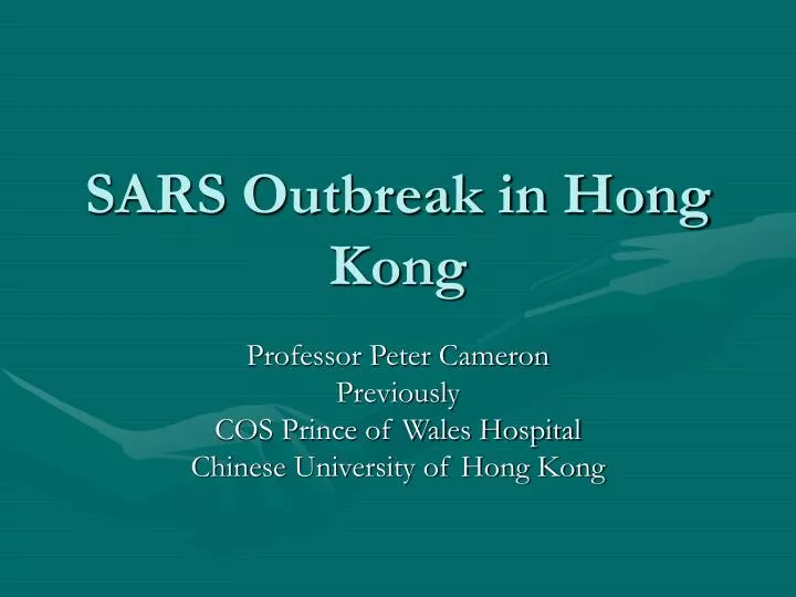 sars outbreak in hong kong