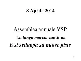 8 aprile 2014