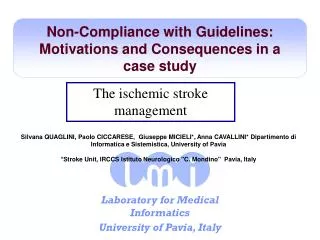Non-Compliance with Guidelines: Motivations and Consequences in a case study