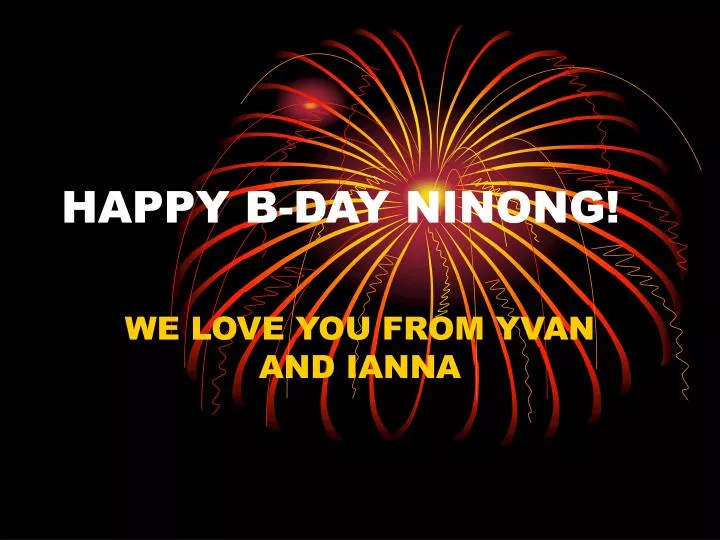 happy b day ninong