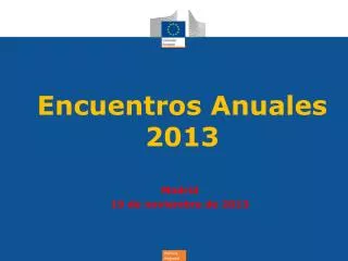 encuentros anuales 2013