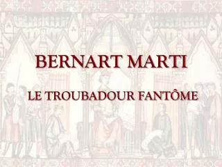 bernart marti
