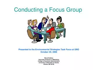 Conducting a Focus Group