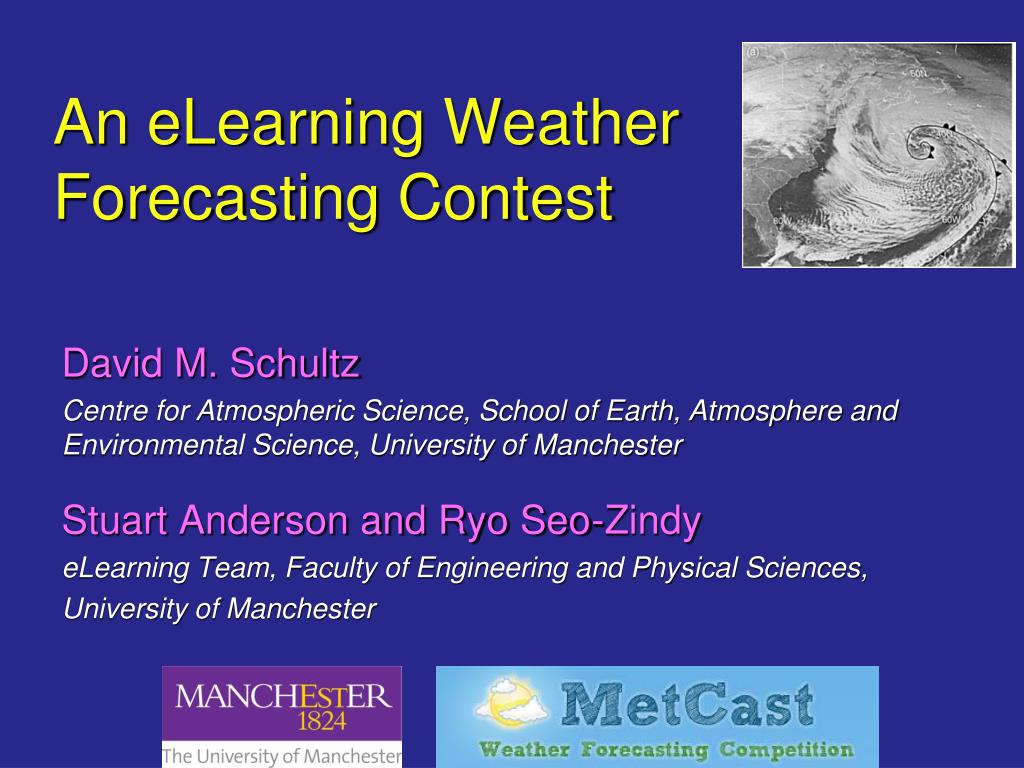 PPT - An eLearning Weather Forecasting Contest PowerPoint Presentation ...