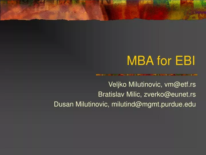 mba for ebi