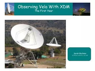 Observing Vela With XDM The First Year