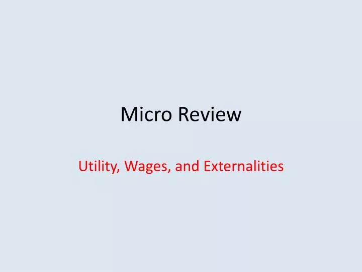 micro review