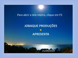 jobaque produ es apresenta