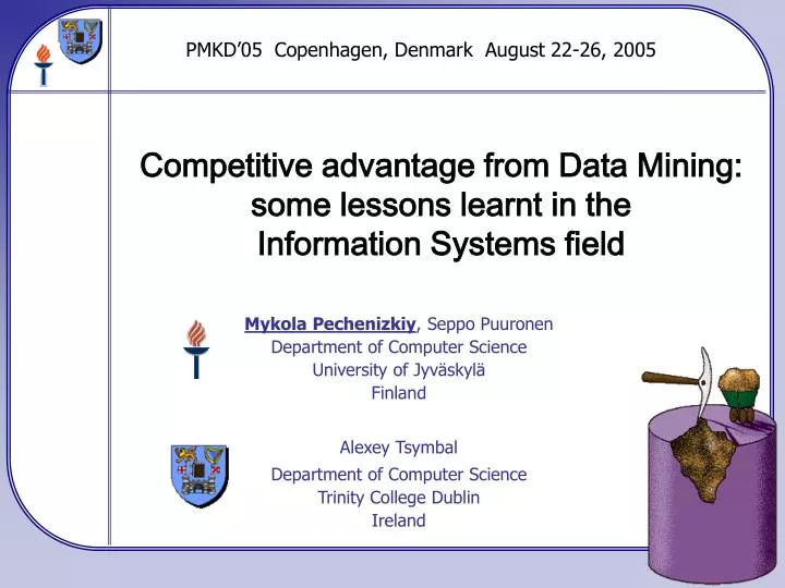 competitive advantage from data mining some lessons learnt in the information systems field