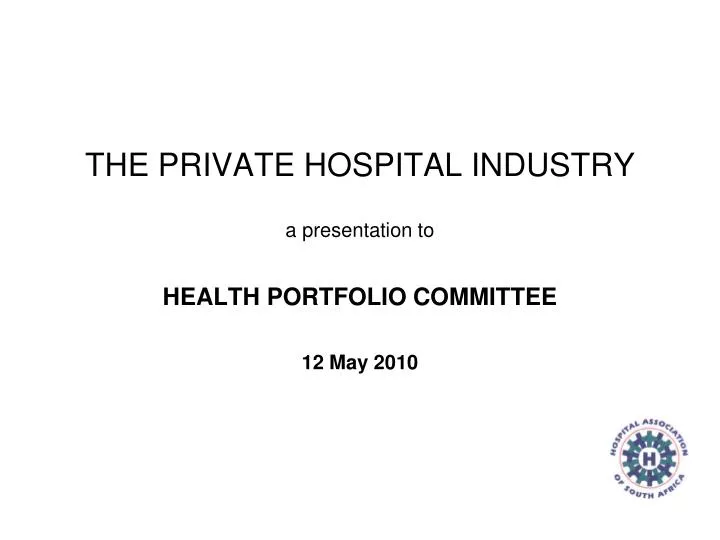 the private hospital industry