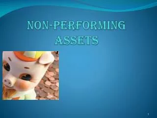 NON-PERFORMING ASSETS