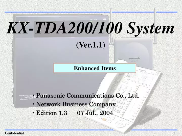 kx tda200 100 system