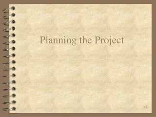 Planning the Project