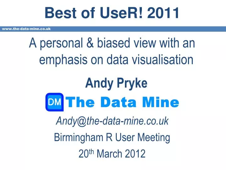 best of user 2011